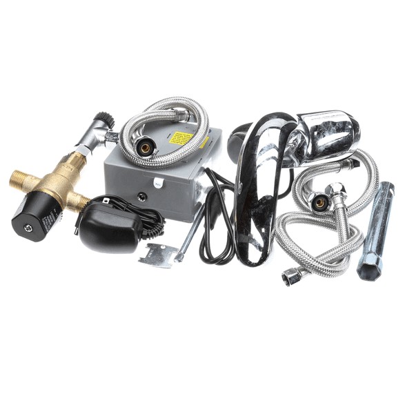 (image for) T&S Brass EC-3103-TMV CHEKPOINT ELEC FAUCET, DECK MT, 4 CENTER